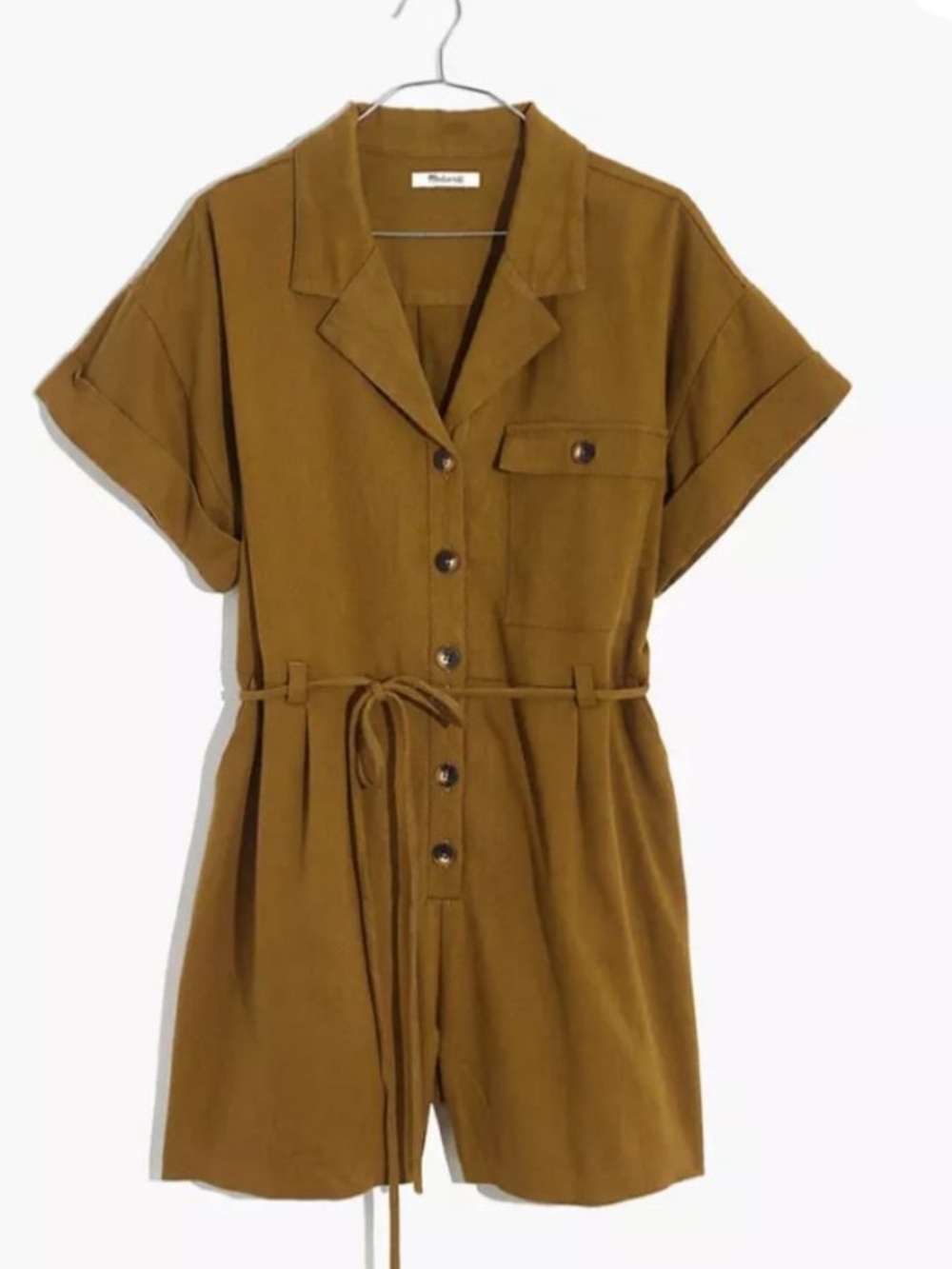 Madewell Safari Romper Size Medium